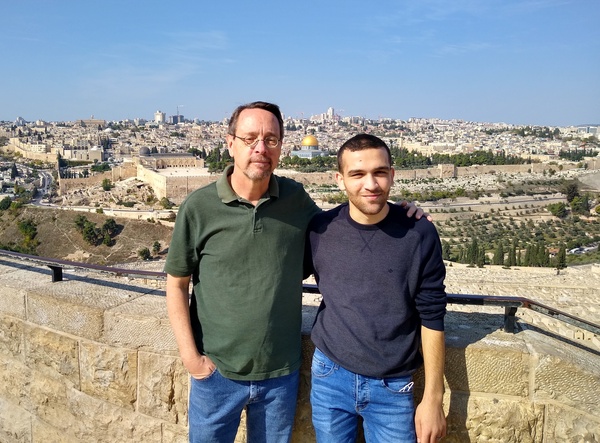 Alaa in Jerusalem